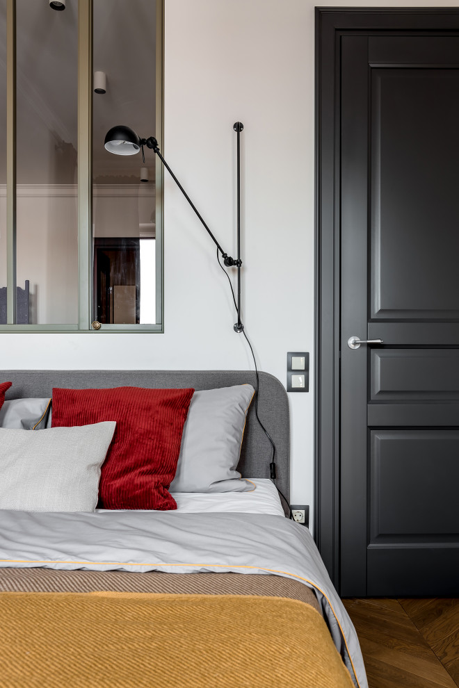 Fragment of the bedroom. Фрагмент спальни.