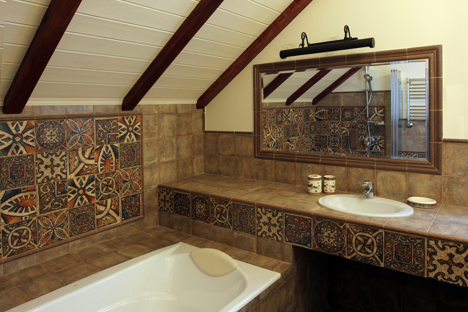 Ванная комната для молодого человека