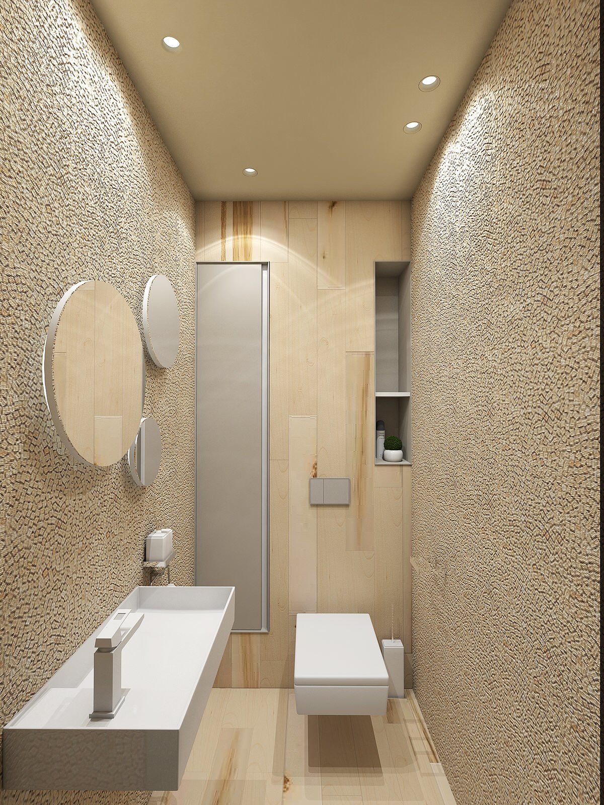 Обложка проекта: 3-х комнатная квартира в ЖК Крона