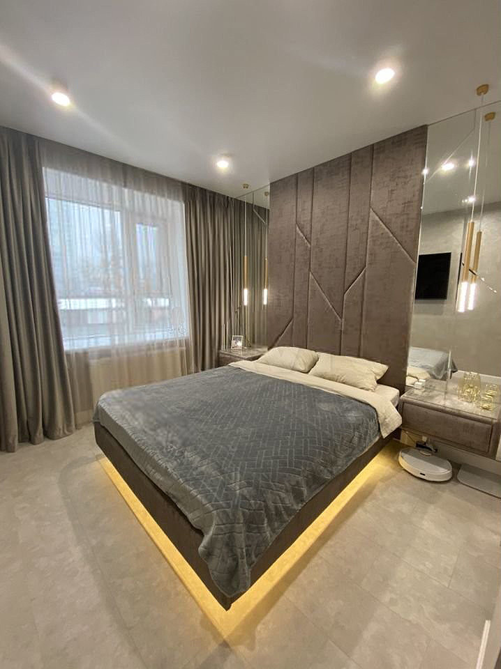 Квартира в серых тонах