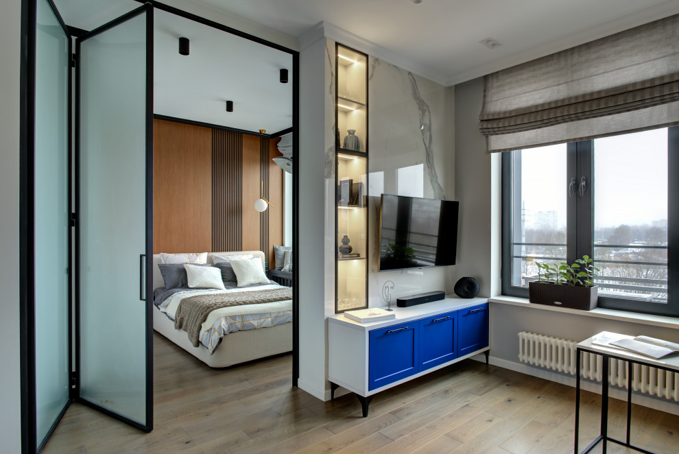 Квартира-студия в ЖК «Западный порт», 38 кв.м.