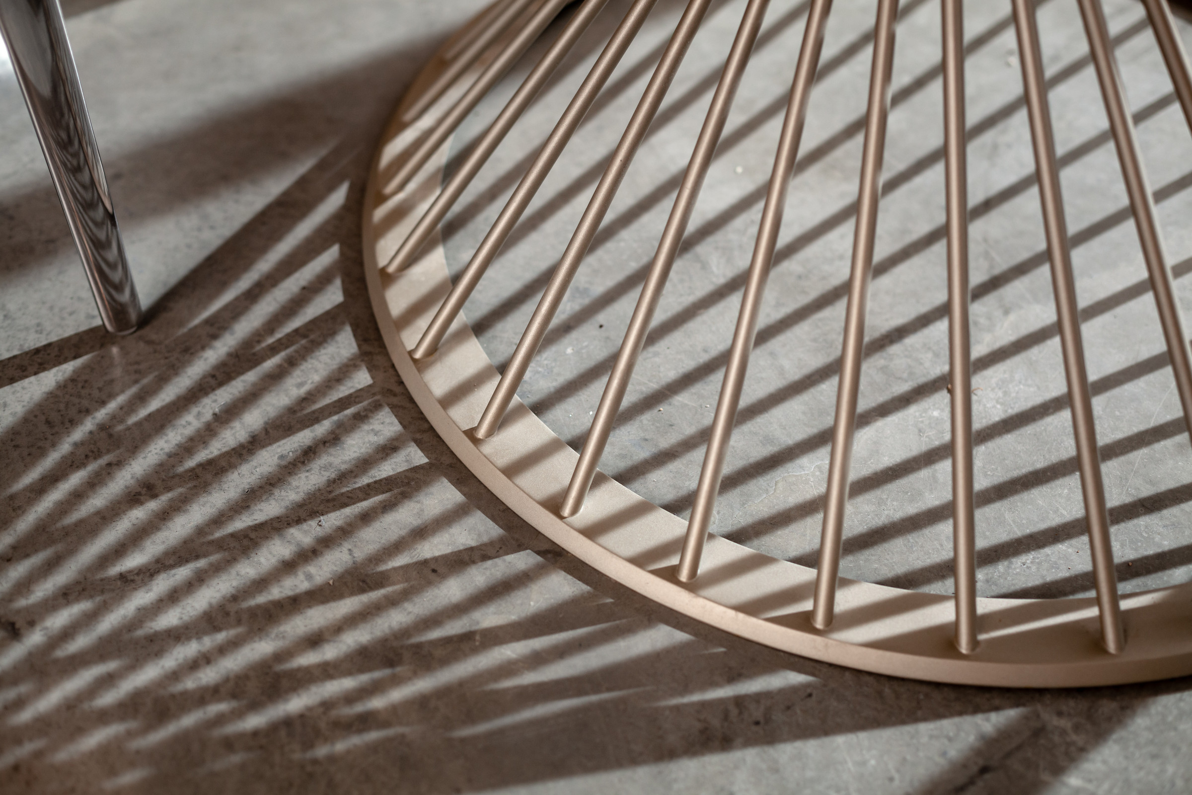 Стол круглый (натуральный дуб)