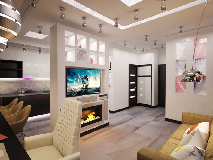 Обложка проекта: Интерьер студии