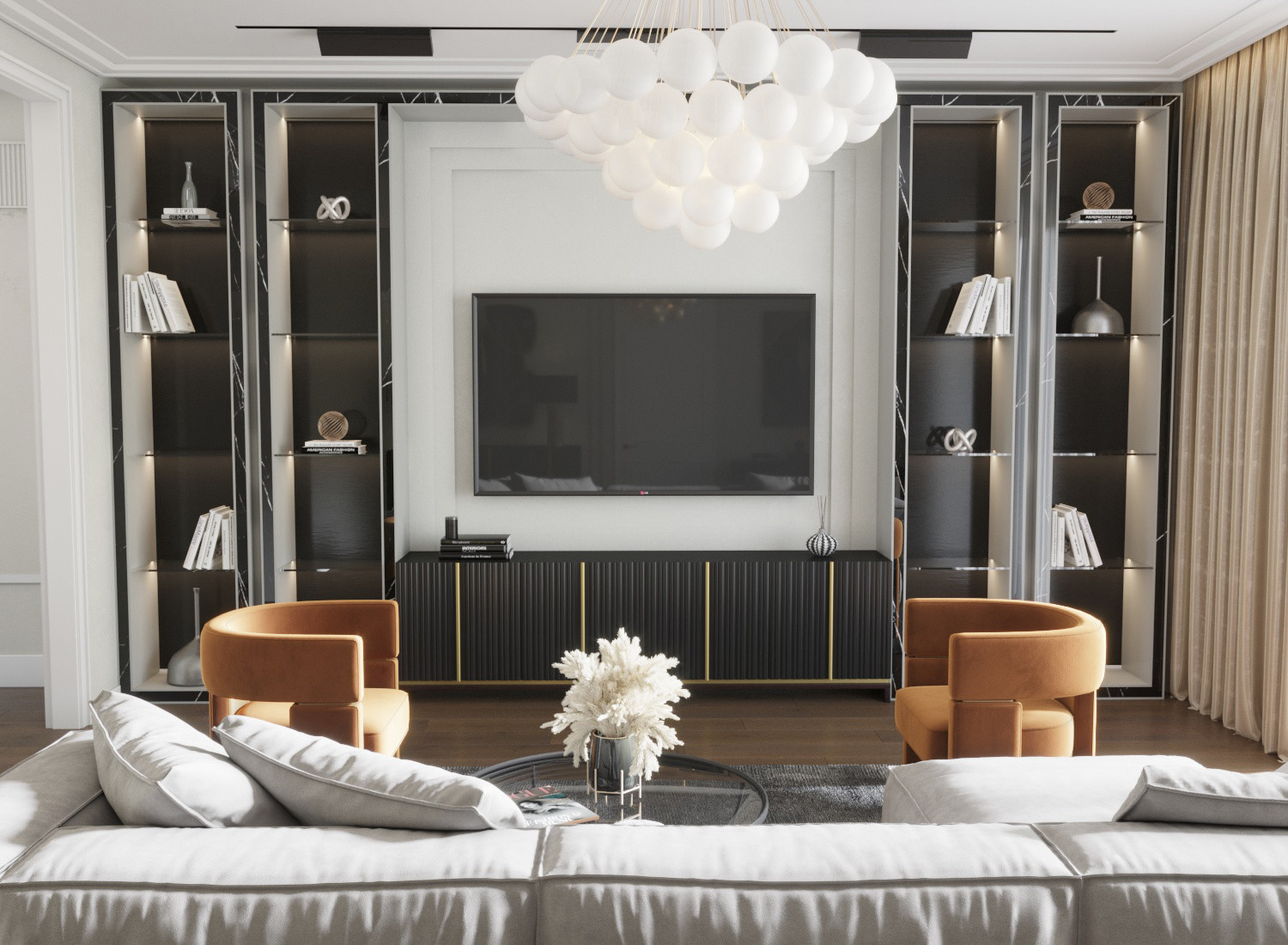 Обложка проекта: Квартира в светлых тонах.