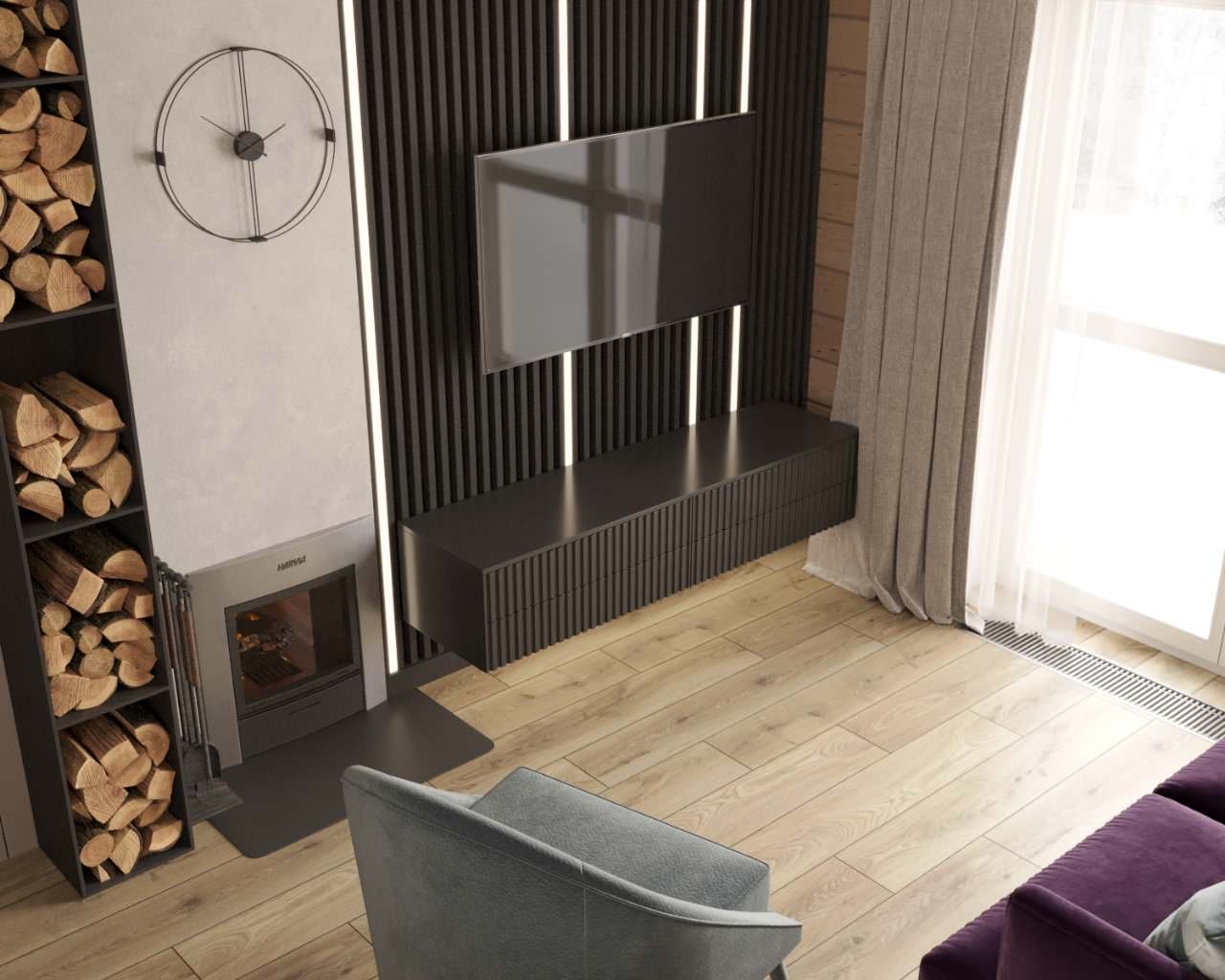 Дизайн-проект дома 60 кв.м.