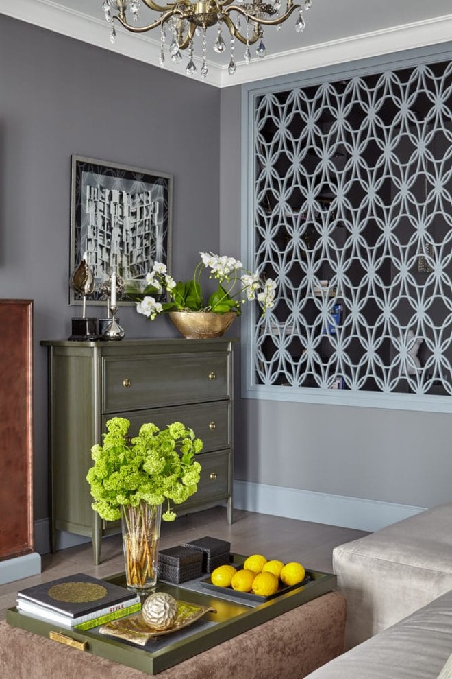 Обложка проекта: Дамская квартира в серых оттенках