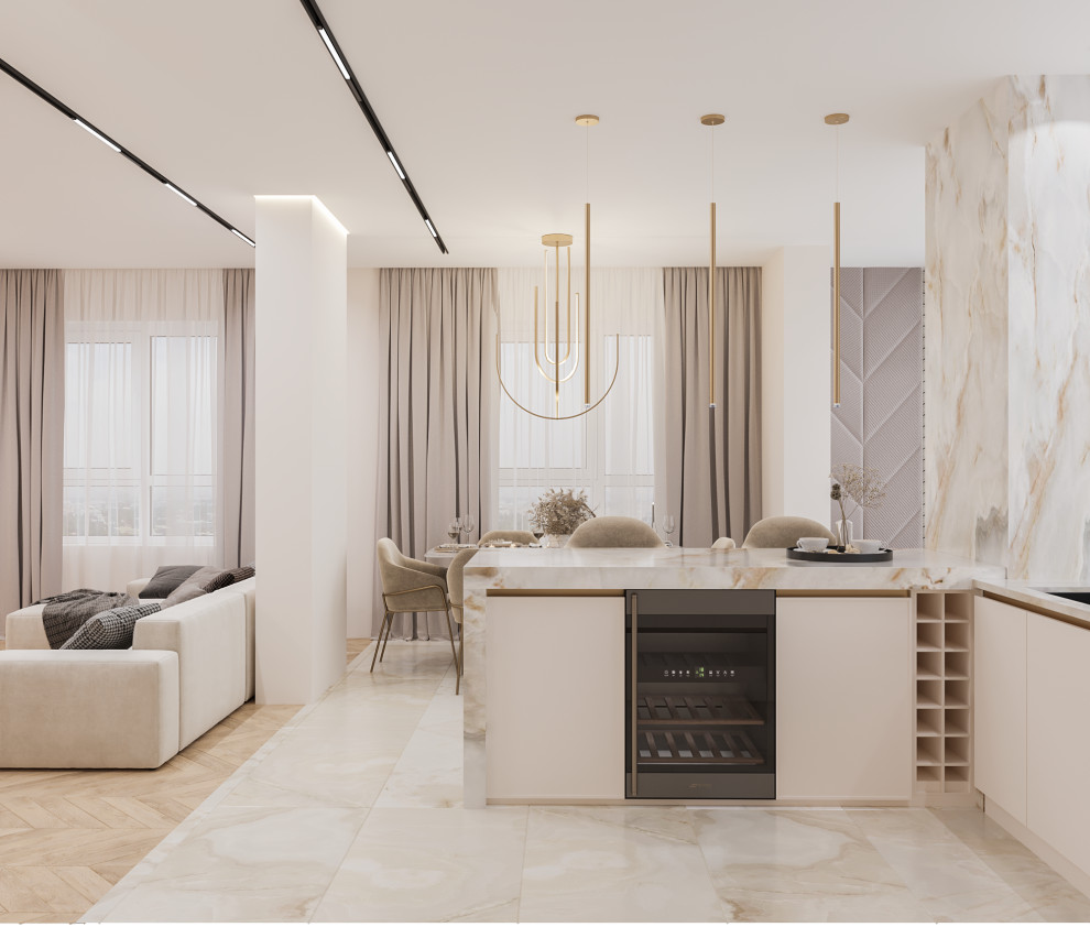 ЖК Легенда парк 120м2 кухня