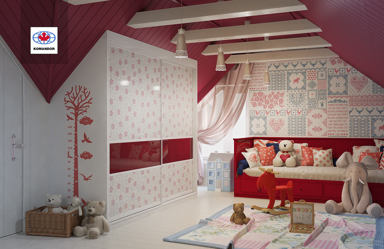 3Д визуализация застройки помещений мебелью