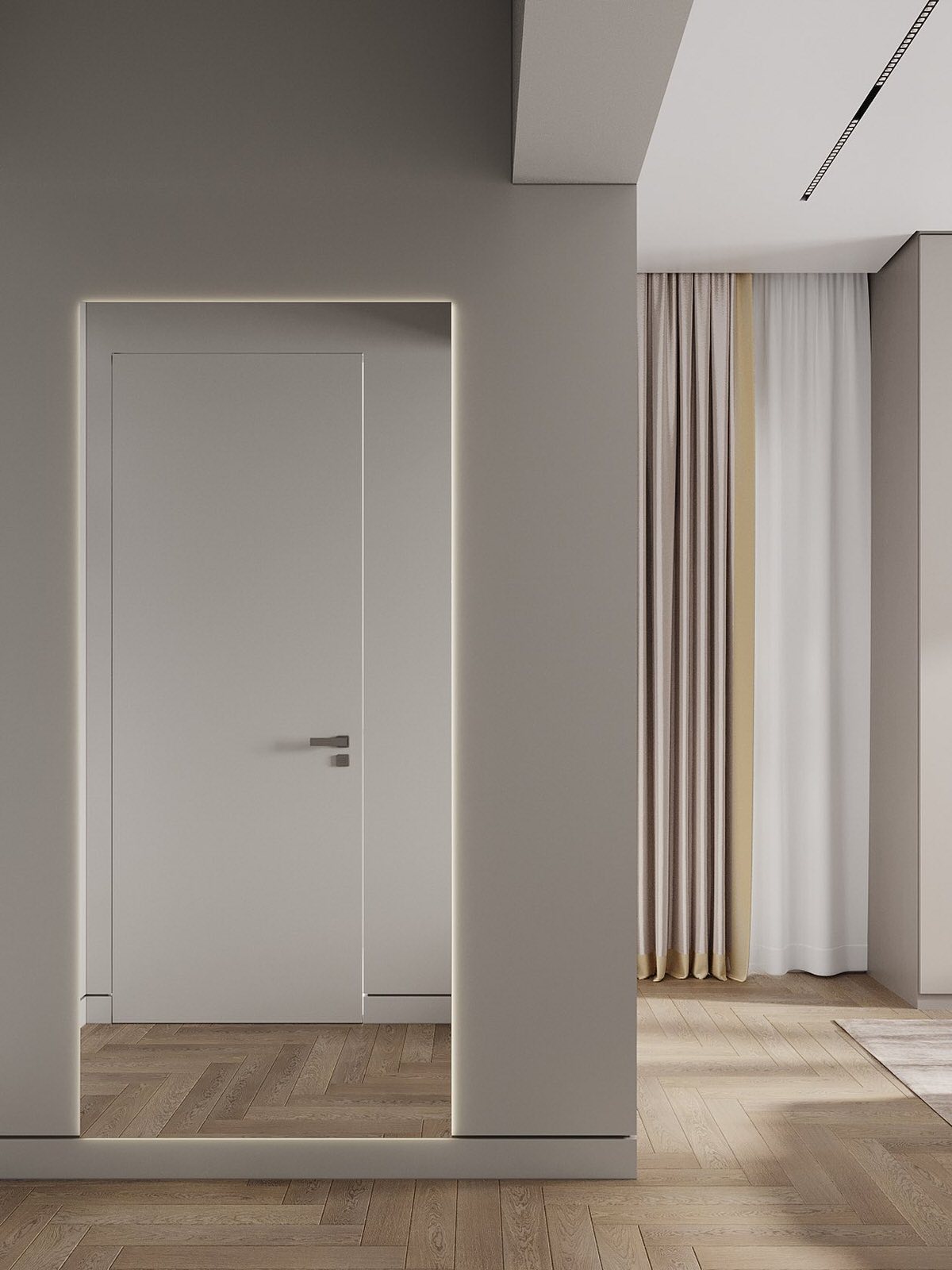 Дизайн интерьера квартиры в ЖК central avenue #PR-400