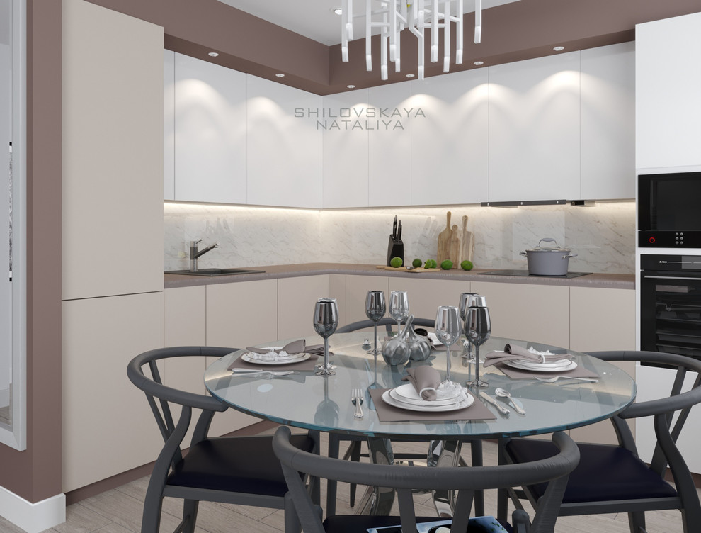 Проект трехкомнатной квартиры ул. Балмочных, г. Липецк