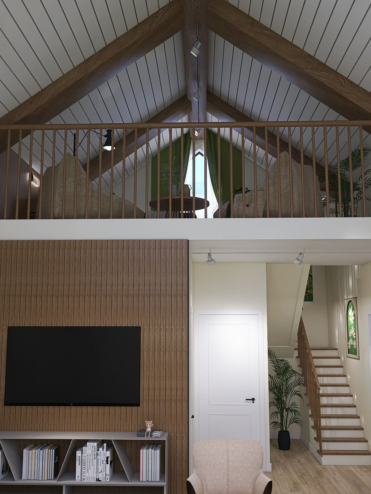 Г. САРАТОВ, 59 КВ.М.ЗАГОРОДНЫЙ ДОМ В СТИЛЕ БАРНХАУС