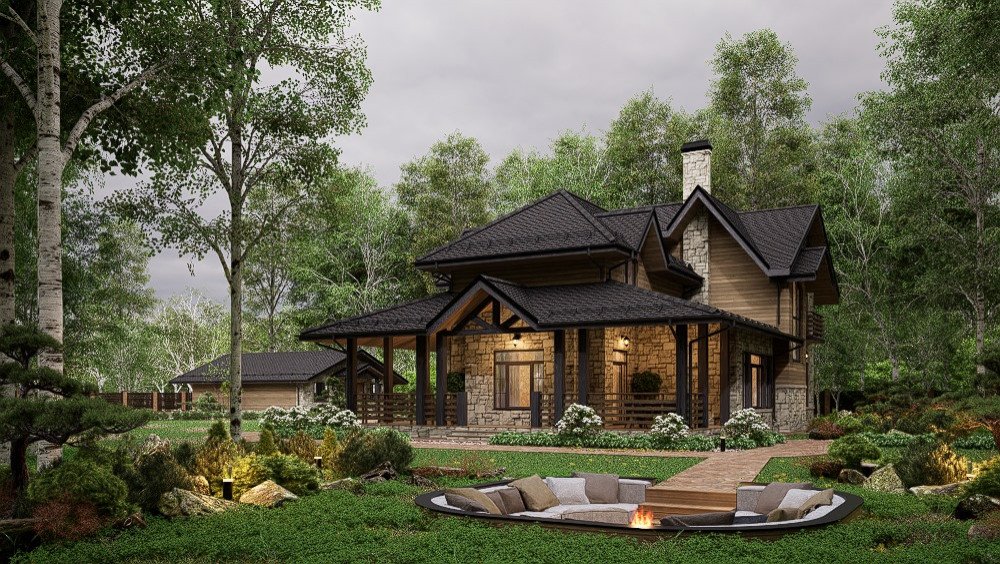 Особняк на берегу тихой реки