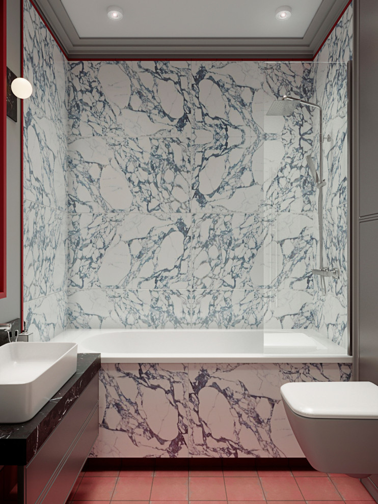 Квартира-студия с яркими акцентами