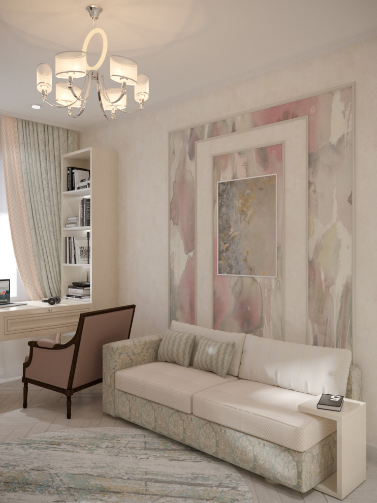 Трехкомнатная квартира в классическом стиле