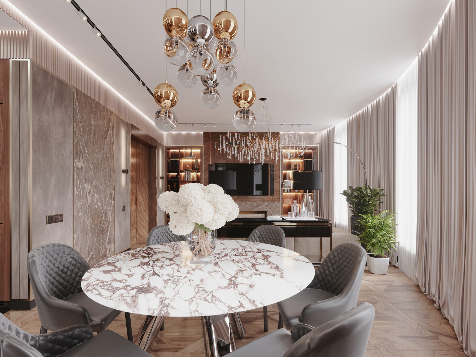 ЖК "Новый город" 140 м²