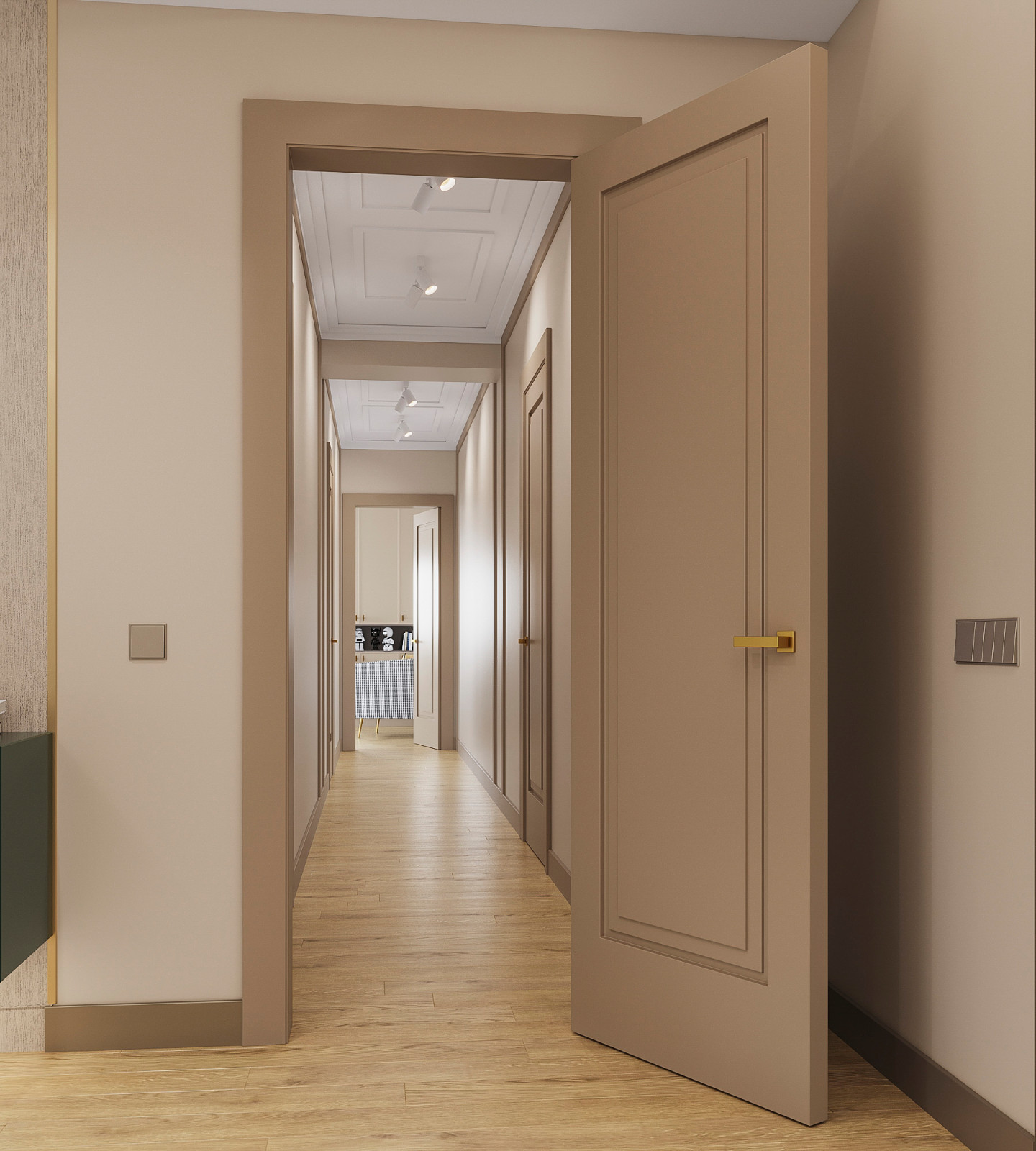 Кашемир беж. Квартира 130 кв.м. на Зоологической ул.