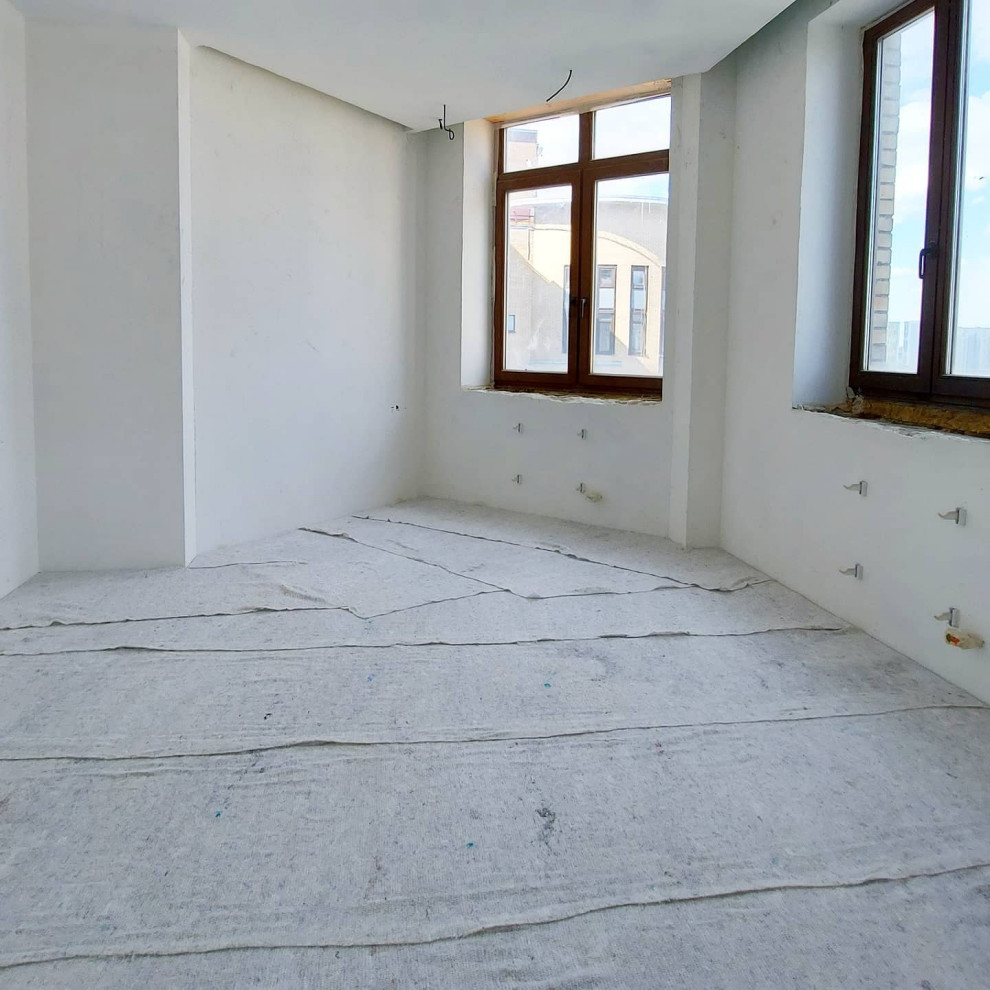 ЗАЩИТА ИНЖЕНЕРНОЙ ДОСКИ ВО ВРЕМЯ РЕМОНТА (УКРЫТИЕ ВОЙЛОКОМ И ОРГАЛИТОМ)