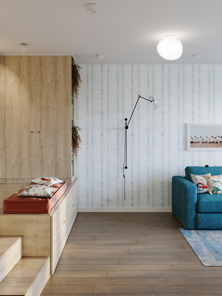 Универсальная гостиная, детская, холл