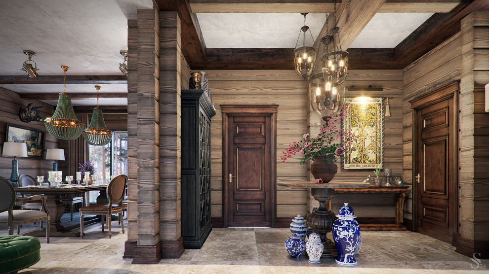 Деревянный дом на Медном озере