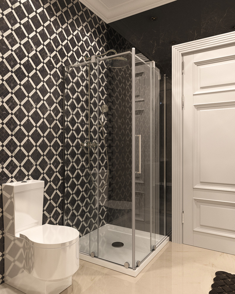Project of Interiors at private flat at Molodogvardeyskaya Street, Moscow