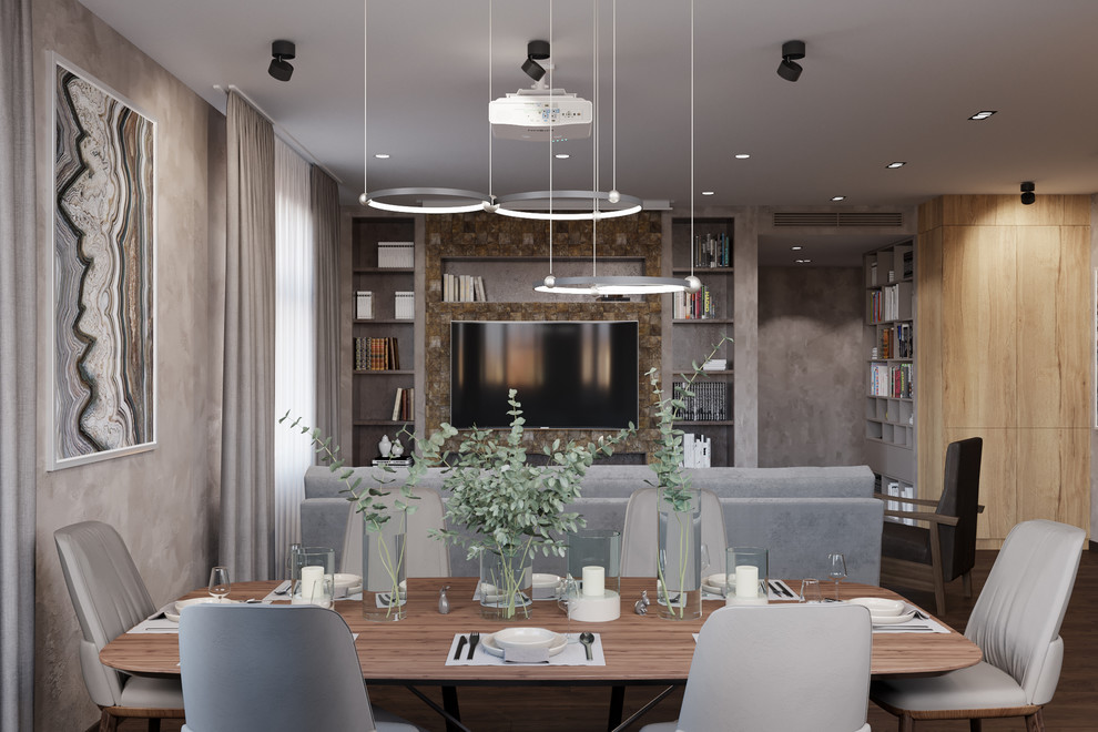 Квартира 140 кв.м. в современном стиле в ЖК Донской Олимп