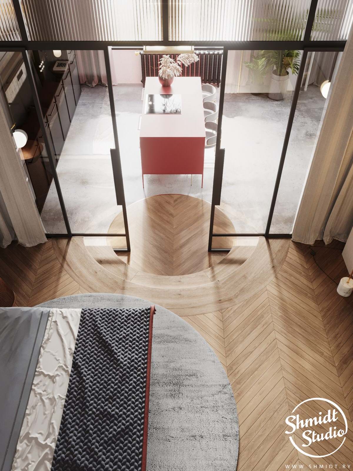 Проект "Modern Loft" | Чикаго