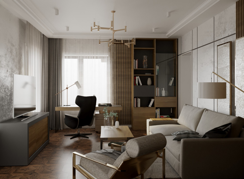 Дизайн интерьера загородный дом Voronezh