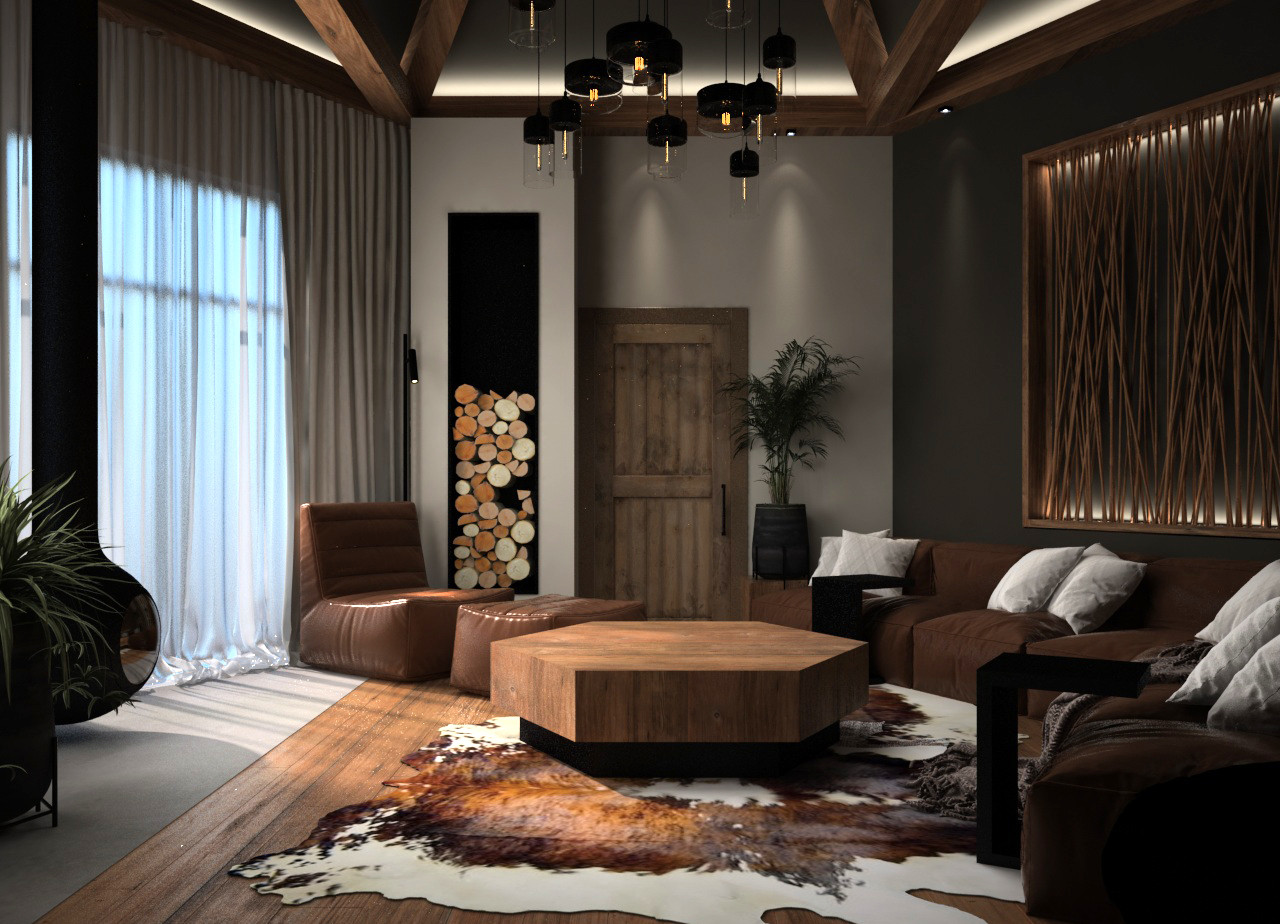 дизайн коттеджа Лесхоз г. Пенза