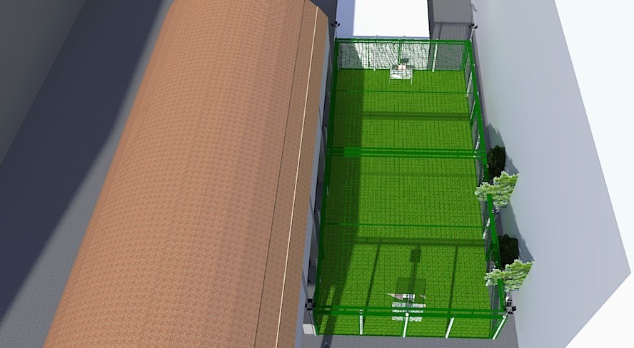 Проект спортивной футбольной площадки "Сириус" г. Томск