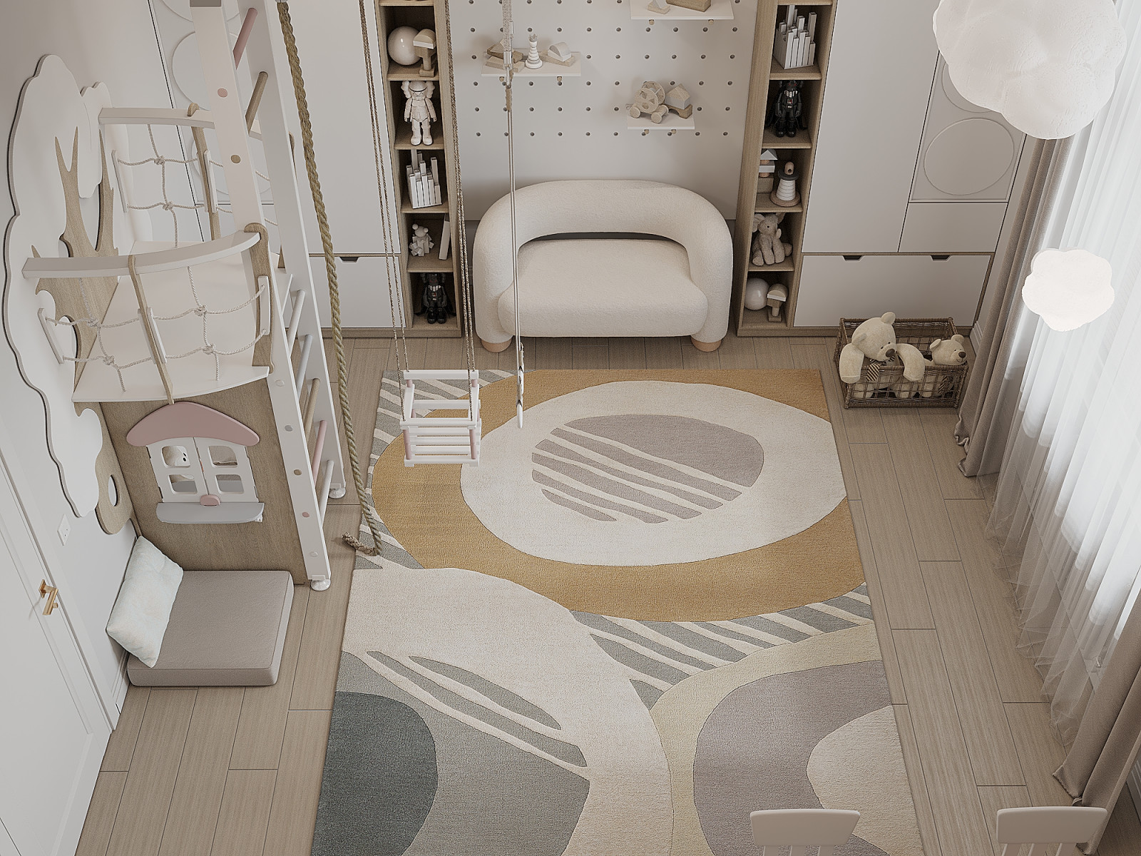 Дизайн проект игровой комнаты