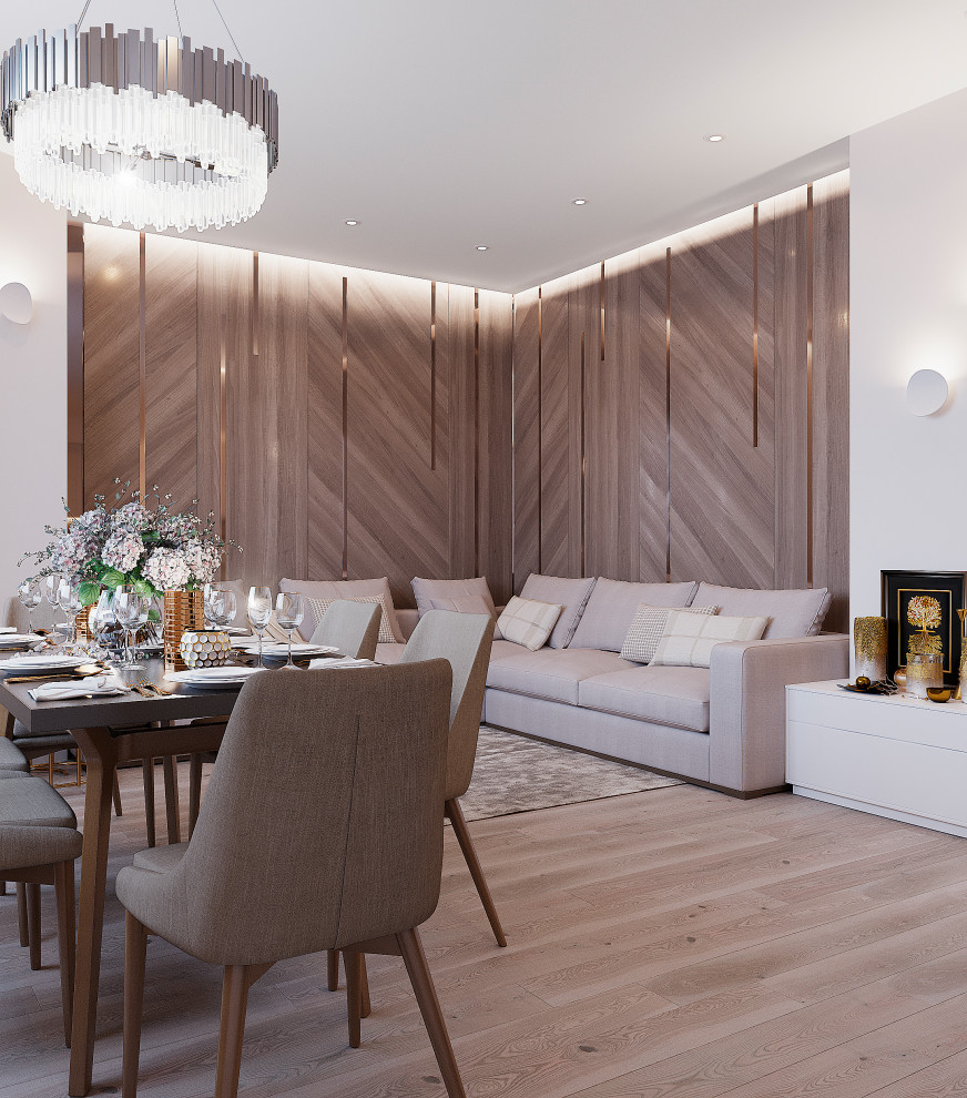 Дизайн квартиры, 92 м2