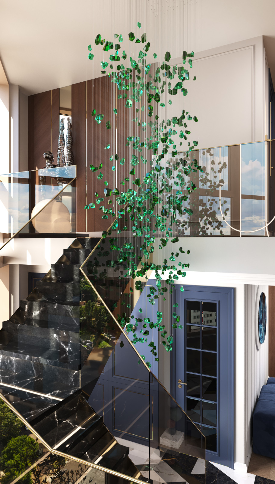 Проект двухэтажной квартиры