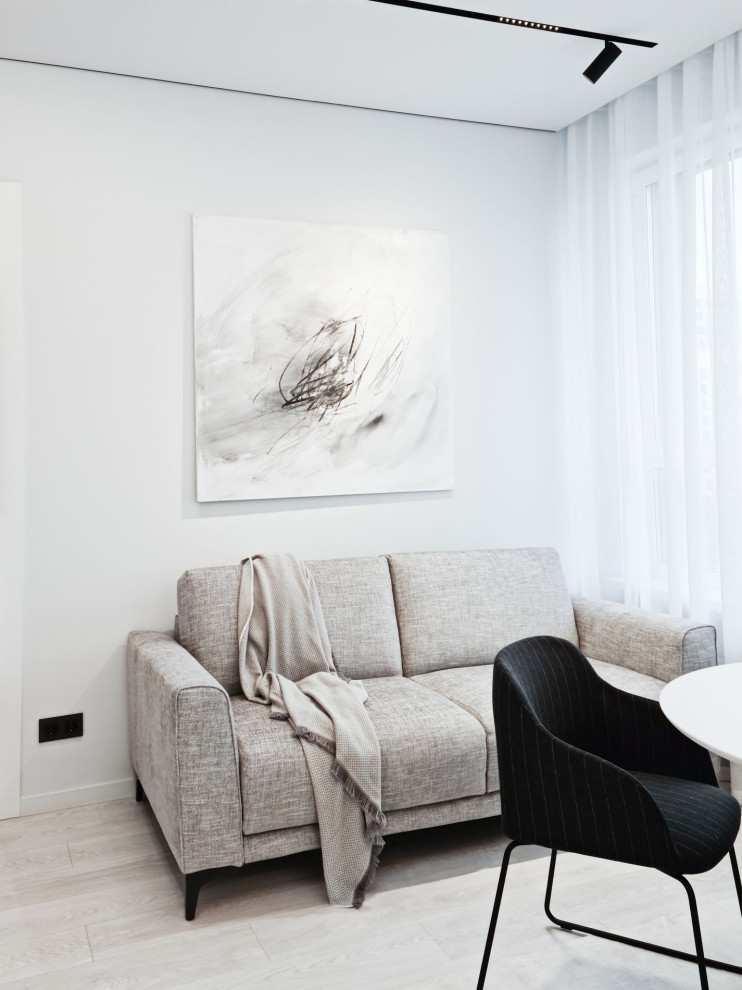 Белый минимализм - зона отдыха