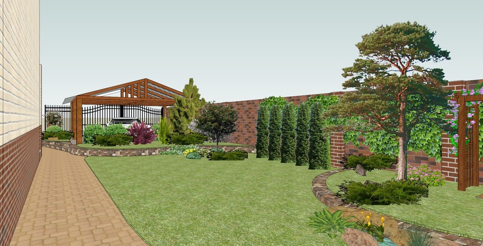 Дизайн проект ландшафта г. Ростов-на-Дону