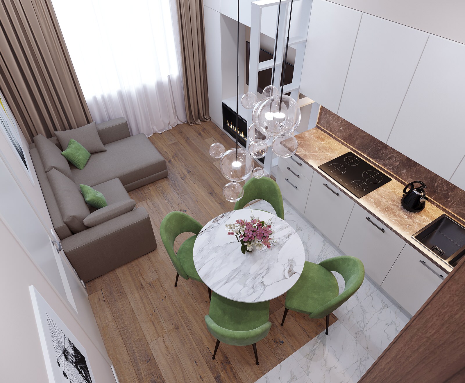 Дизайн-проект частной квартиры ЖК "Династия"