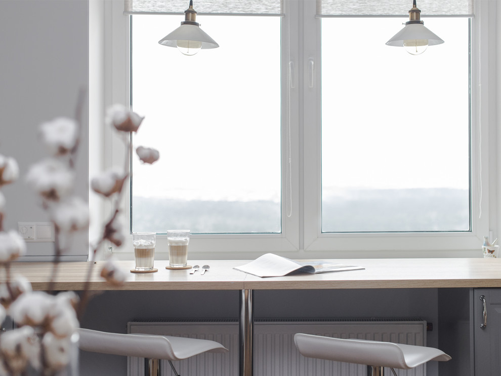 Легкий современный интерьер в ЖК Крылатский