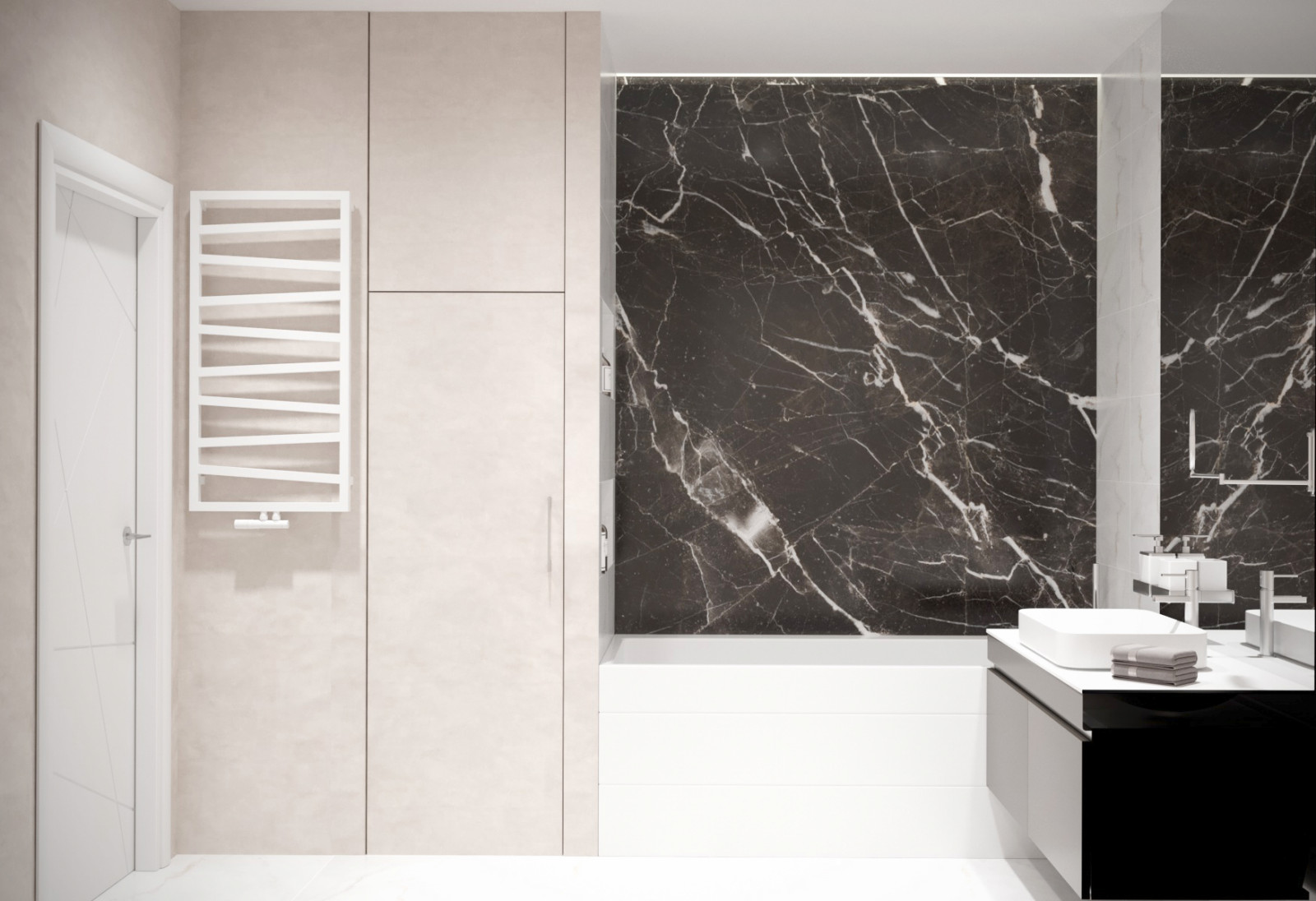 Черно белый дизайн