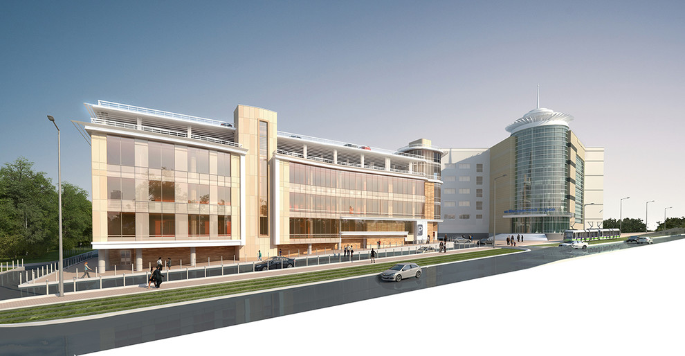 Комплекс административных зданий г. Екатеринбург ул. Радищева 55