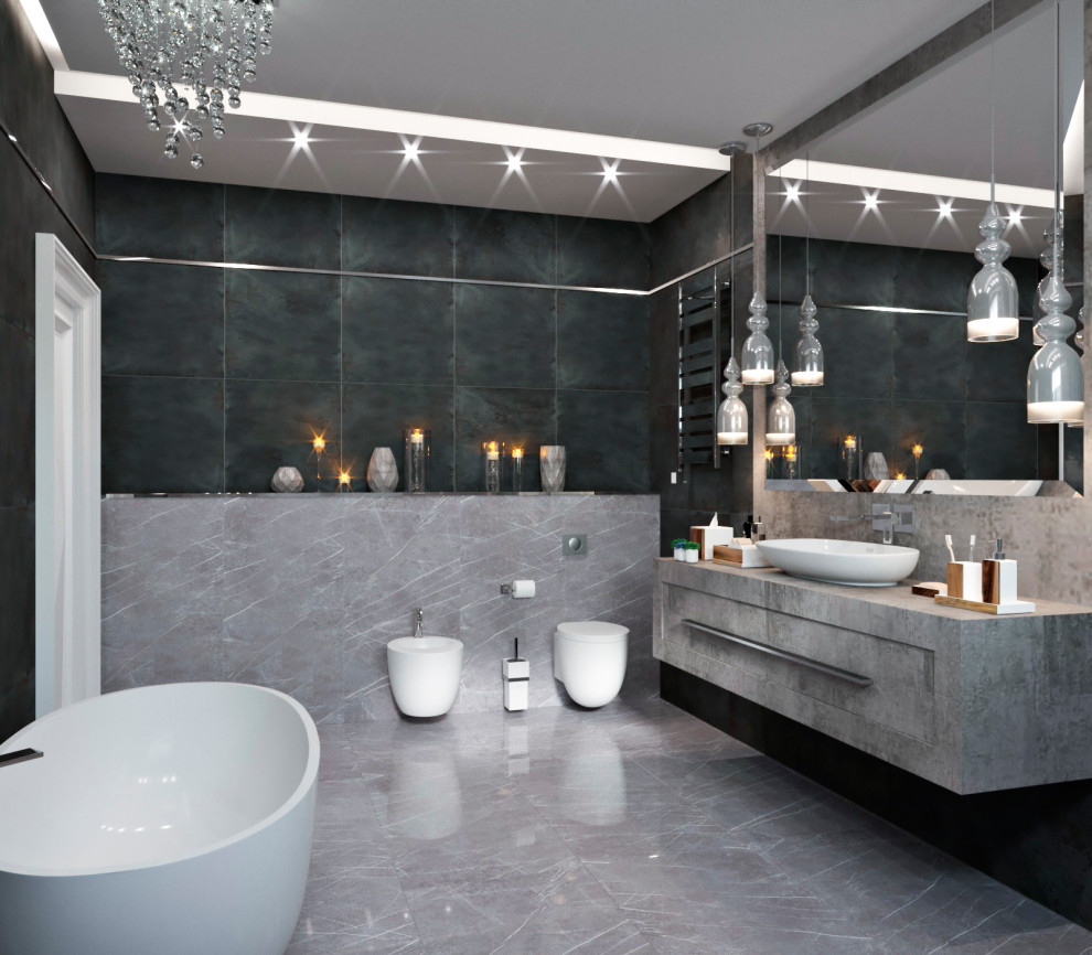 Дизайн-проект загородного дома из дикого бруса