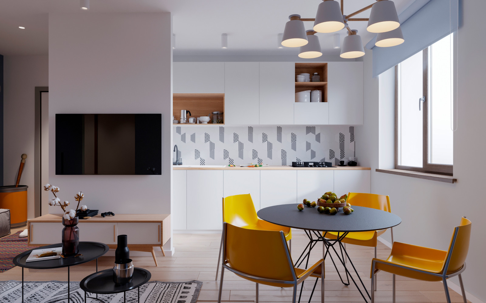 Проект в скандинавском стиле