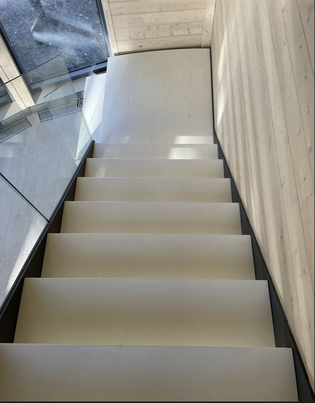 Лестница в купольном доомк