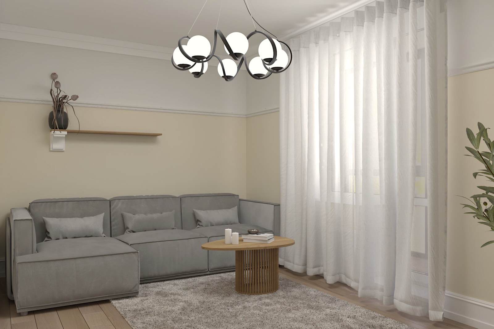 Квартира для родителей подписчицы в ЖК "Солнечный город"