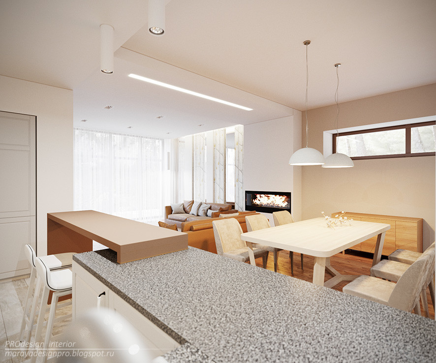 Интерьер коттеджа. Ярославль