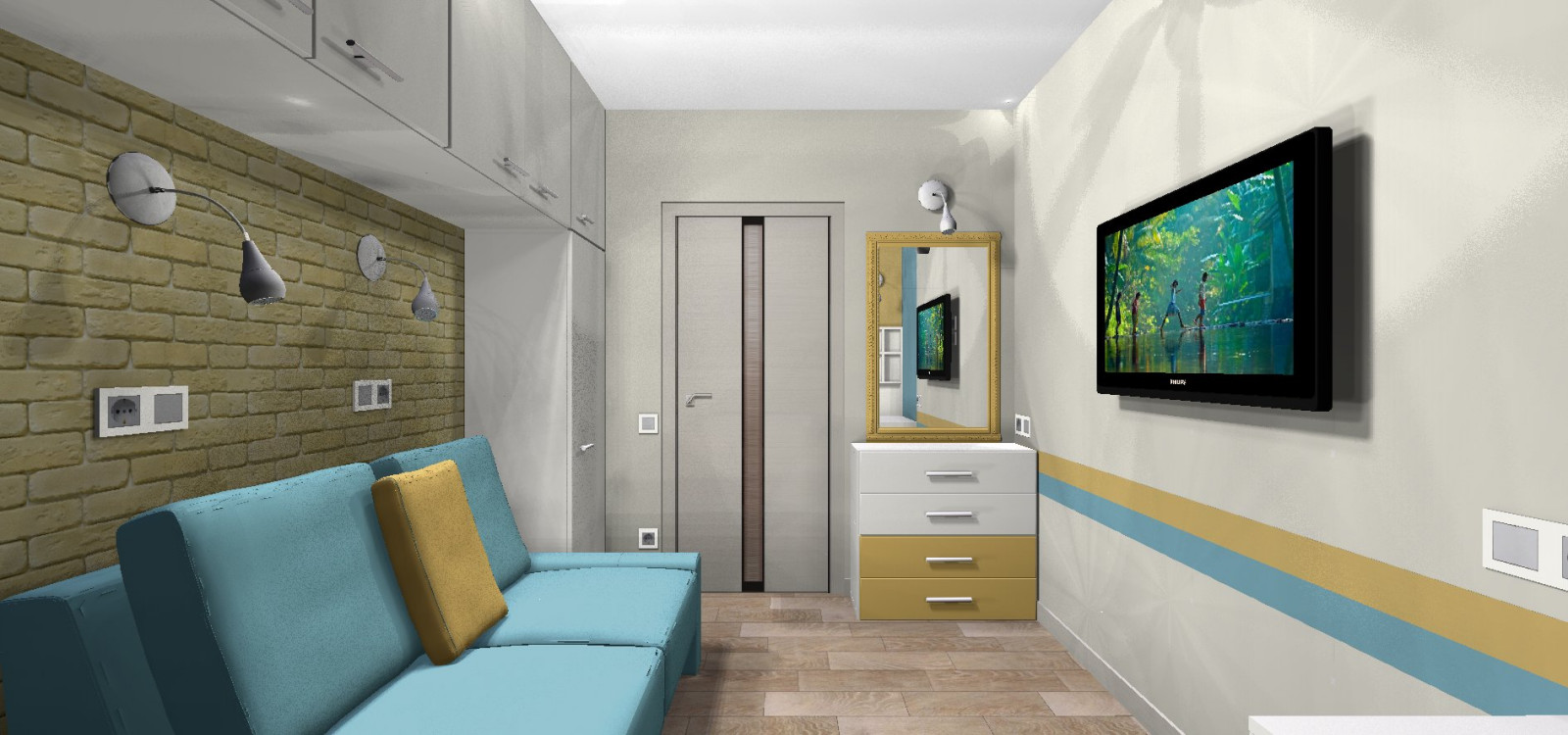 Бюджетная современность для молодых