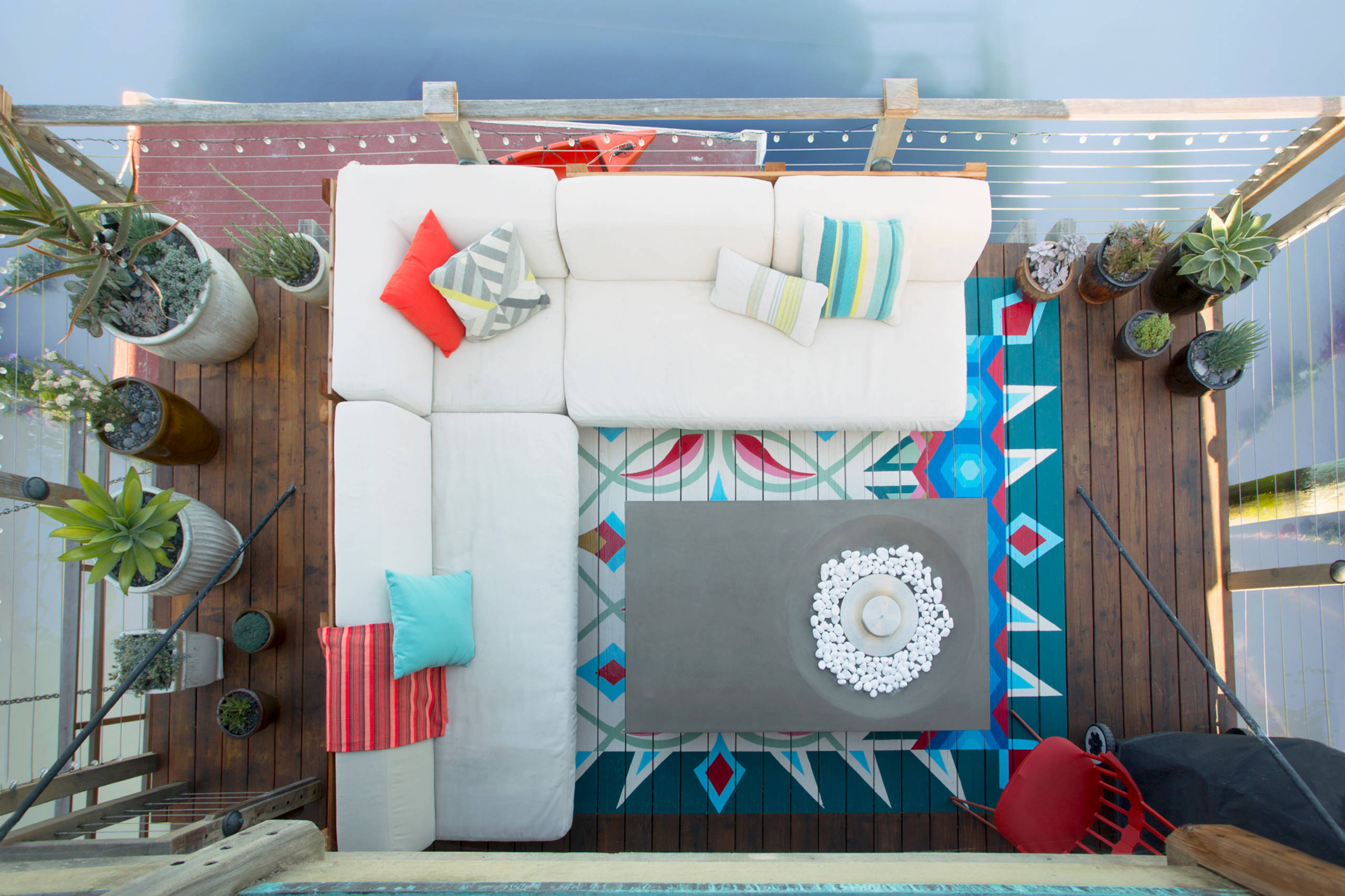 Houzz США: Плавучий дом в Саусалито