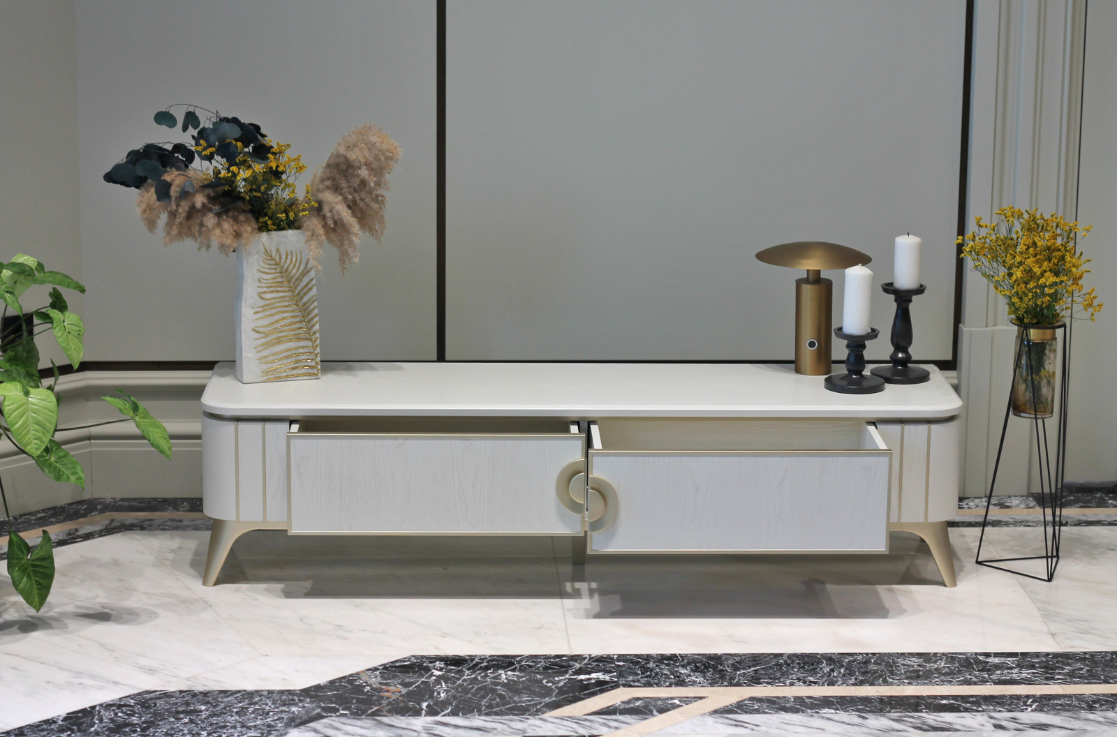 Тумба приставная на базе коллекции Luna | цвет Эстелла