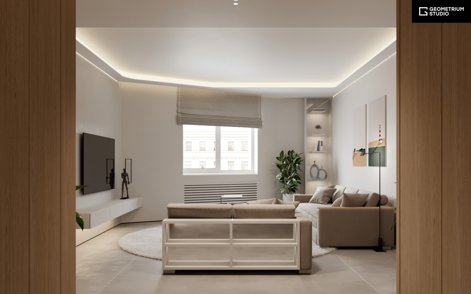 Угловая квартира, Новый бульвар