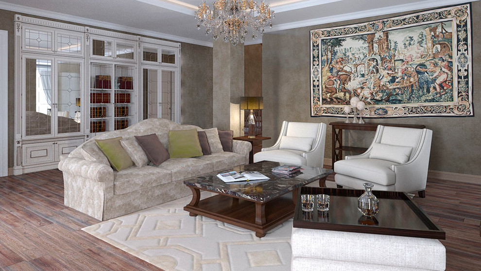 Дизайн-проект интерьера таунхауса в КП "Маленькая Италия"