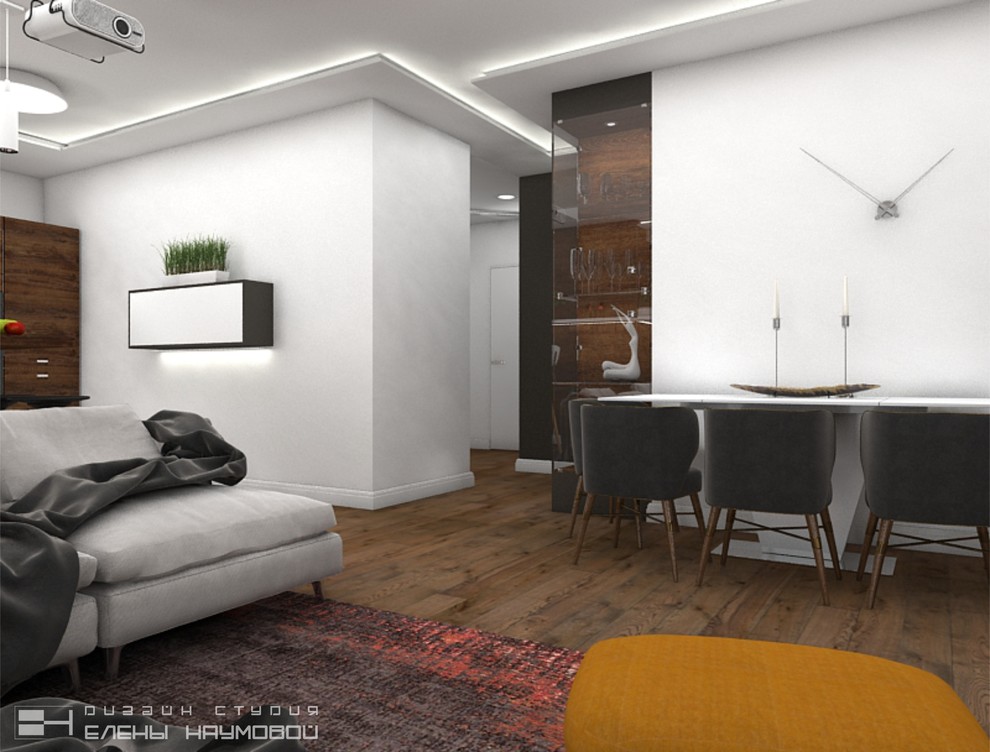 Проект 03 | Квартира для молодого отца с дочкой  | общая площадь 93 кв.м.