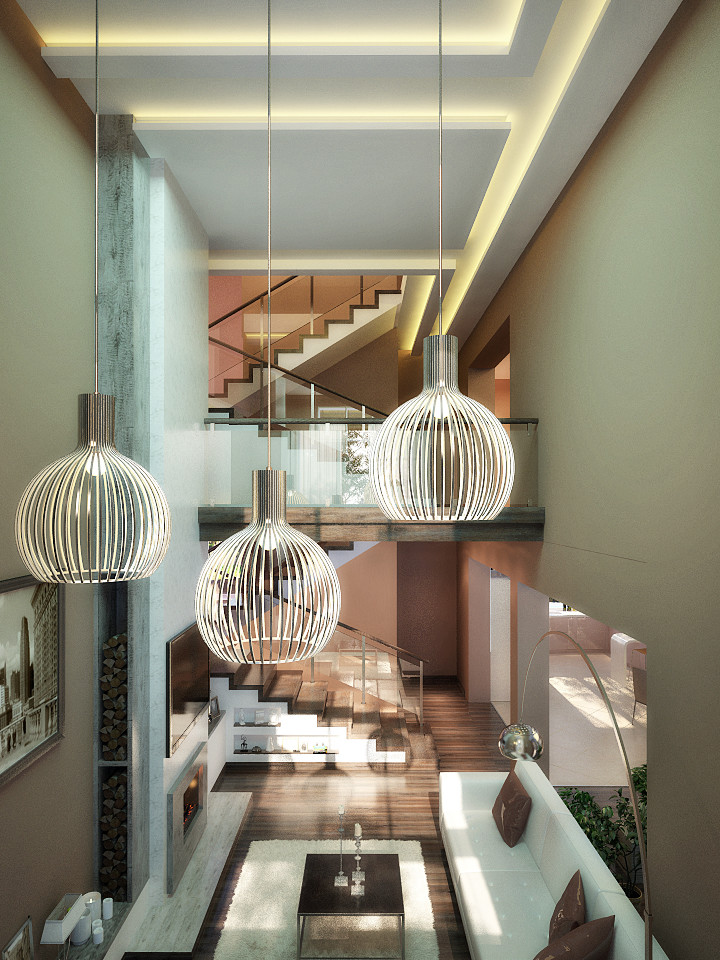 Contemporary house interior design